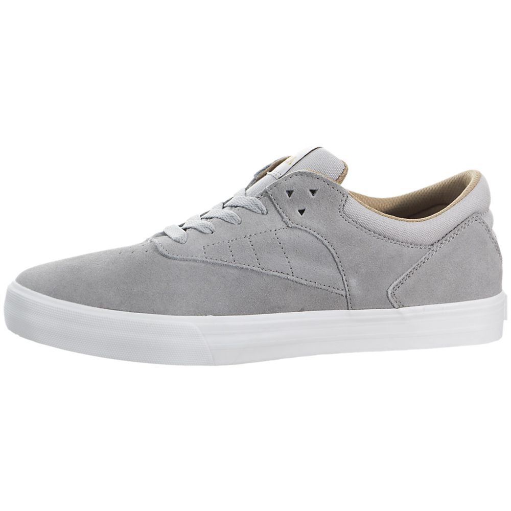 Baskets Basses Supra Phoenix Grise Light Grey/White Homme | FWP-15592466